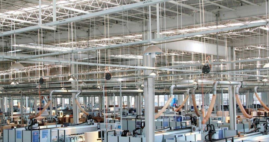 工廠車間改造  工廠生產(chǎn)