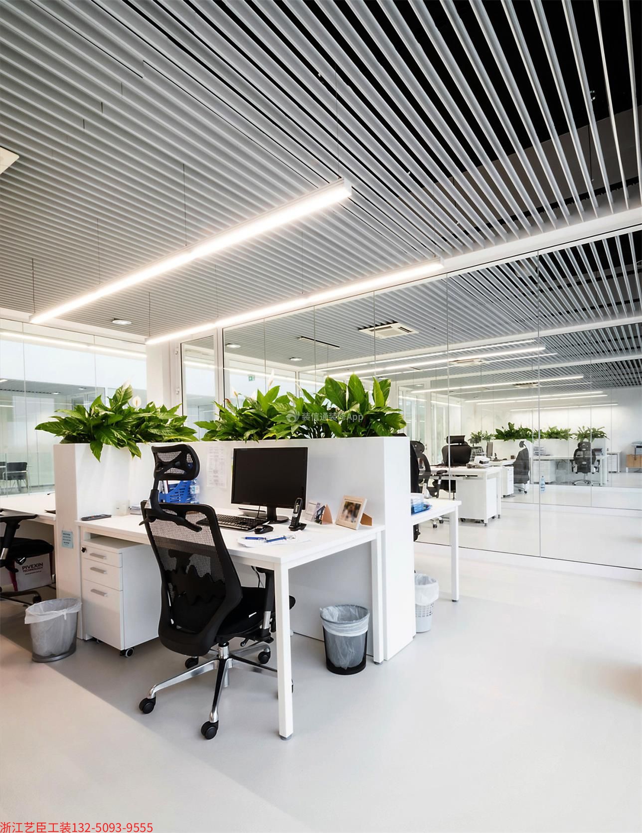 辦公樓員工辦公室裝修翻新改造