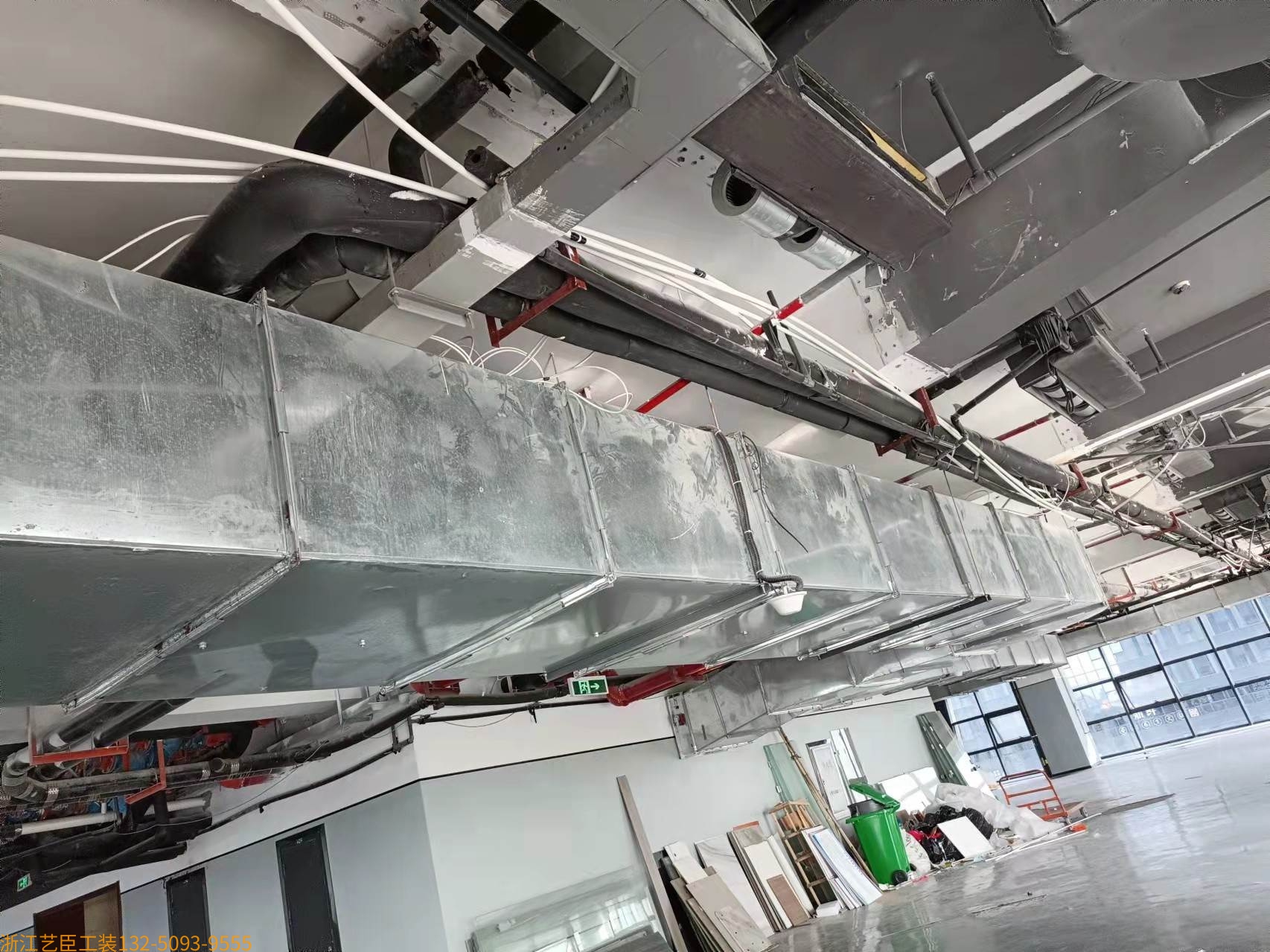 工廠通風(fēng)管道改造安裝施工改造