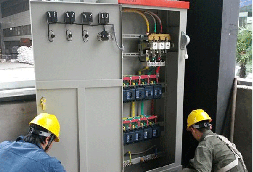 電纜 橋架  工廠配電箱更換開(kāi)關(guān)維修