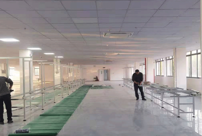 蘇州格林斯開工大吉 車間裝修