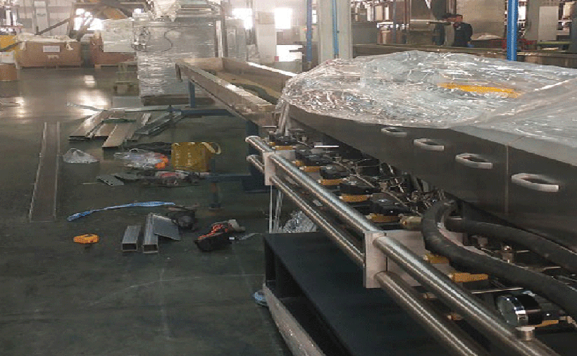 管道施工案例  車間注塑機(jī)電安裝 項(xiàng)目1