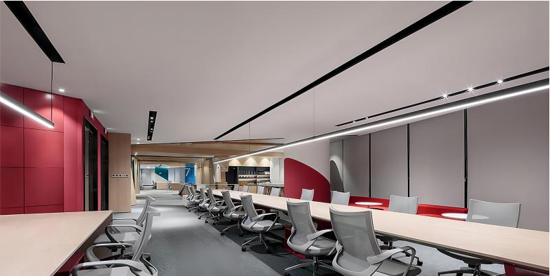 小微企業(yè)裝修  現(xiàn)代辦公裝修設(shè)計 案例2