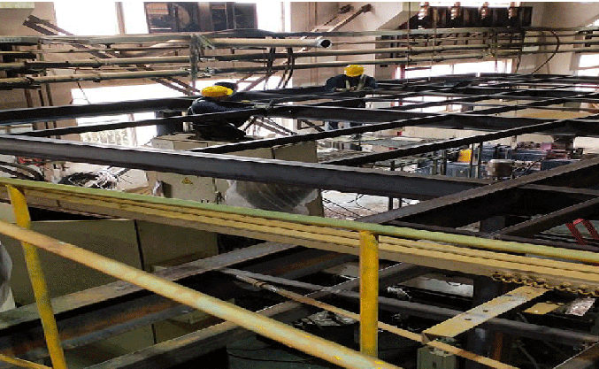 鋼平臺(tái)搭建  車(chē)間鋼結(jié)構(gòu)平臺(tái) 案例4