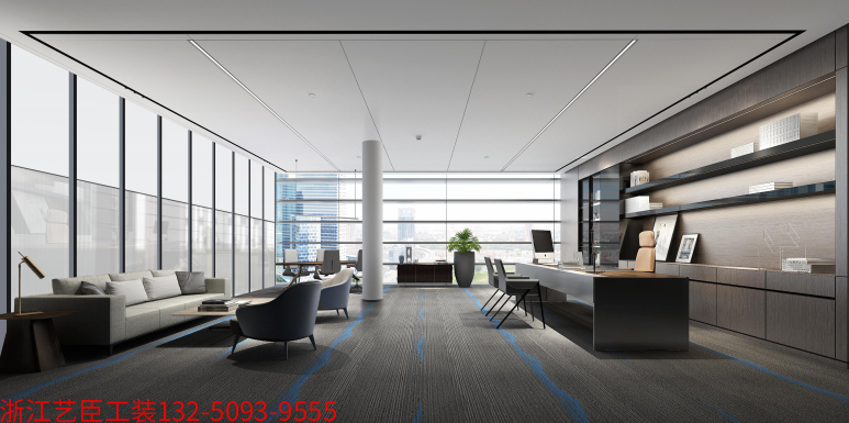 工廠總經(jīng)理辦公室裝修翻新改造